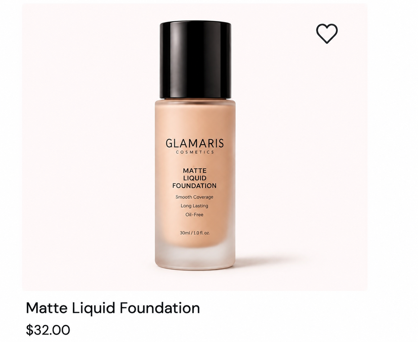 Matte Liquid Foundation